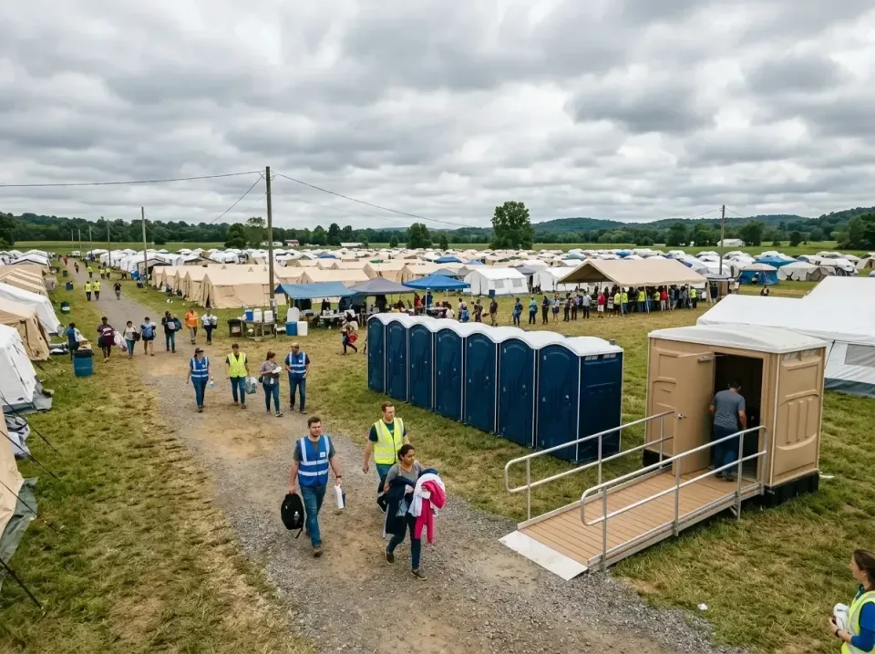 disaster-relief-camp-restrooms-010 — frequently asked questions, Dumpster & Portable Bathrooms Rental in Friendship Heights…
